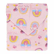 Toalha Estampada com Capuz sem Forro 70 cm x 70 cm Bublim Toalha Estampada com Capuz sem Forro 70 cm x 70 cm Bublim