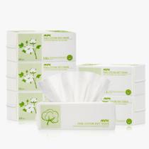 Toalha facial descartável MPK, lenços 100% algodão, 492 unidades