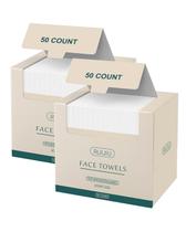 Toalha facial descartável RUIJIU 100% biodegradável 100 unidades Toalha facial descartável RUIJIU 100% biodegradável 100 unidades