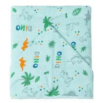 Toalha Felpuda c/ Capuz e Forro de Fralda 90 x 70 cm Karinho