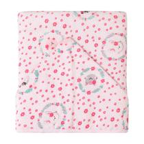 Toalha felpuda com forro para bebê amigunhas Toalha felpuda com forro para bebê amigunhas