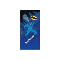 Toalha Felpuda De Banho Estampada Batman ul 60X120Cm