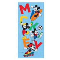 Toalha Felpuda de Banho Mickey 60x120cm Estampa 4 Lepper Toalha Felpuda de Banho Mickey 60x120cm Estampa 4 Lepper