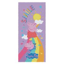 Toalha felpuda divertida peppa pig - lepper Toalha felpuda divertida peppa pig - lepper