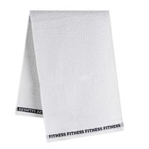 Toalha Fitness Dianneli Felpuda 0,30cm x 0,90cm Academia Branco