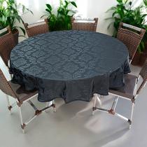 Toalha Forro de Mesa Redonda 4, 6, 8 Cadeiras em Jacquard