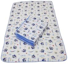 TOALHA FRALDA BEBÊ DISNEY 70CM x 110CM COM CROCHÊ OVERLOCADO