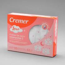 Toalha Fralda Luxo Estampa Estrela Rosa Caixa C/5 Unidades - Cremer
