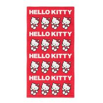 Toalha Franco Hello Kitty 152x76 cm de algodão supermacio