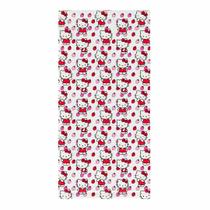Toalha Franco Hello Kitty Algodão Morango 178x102 cm
