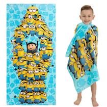 Toalha Franco Kids Minions The Rise Of Gru 148 cm x 71 cm