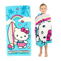 Toalha Franco Sanrio Hello Kitty Super Soft 100% Reciclada
