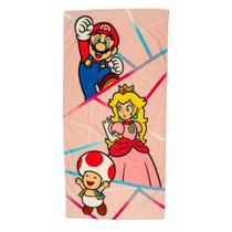 Toalha Franco Super Mario Girl Princess Peach para crianças Toalha Franco Super Mario Girl Princess Peach para crianças