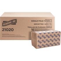 Toalha genuína Joe 21020, dobra única, 250 folhas, 16 pacotes Toalha genuína Joe 21020, dobra única, 250 folhas, 16 pacotes