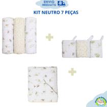 Toalha grande de banho+paninho de boca + cueiro kit com 3 un- kit enxoval soft bamboo papi luxo kit enxoval soft bamboo: Toalha grande de banho+paninho de boca + cueiro kit com 3 un- kit enxoval soft bamboo papi luxo kit enxoval soft bamboo: