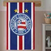 Toalha Infantil Algodão para Menina com Estampa Mágica de Unicórnio e ArcoÍris Fofos