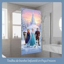 Toalha Infantil Banho Praia Algodão Grande Personagem 01 Pça