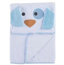 Toalha Infantil com Capuz Bichos Cachorro Azul - 01 Peça Toalha Infantil com Capuz Bichos Cachorro Azul - 01 Peça