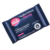 Toalha Íntima Beauty - Toalhinha Umedecida p/ Higiene Íntima - 16 unidades de 20x11cm