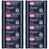 Toalha Íntima Umedecida Beauty Mili para Higiene Íntima - 8 Pacotes com 16 Unidades (128 Toalhinhas) Toalha Íntima Umedecida Beauty Mili para Higiene Íntima - 8 Pacotes com 16 Unidades (128 Toalhinhas)