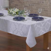 Toalha Jacquard 4 Lugares Baroni Decor 1,40x1,40 Tecido Premium Toalha Jacquard 4 Lugares Baroni Decor 1,40x1,40 Tecido Premium