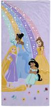 Toalha Jay Franco Disney Princess Rainbow 70x145cm Algodão