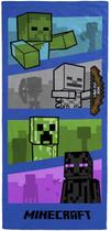 Toalha Jay Franco Minecraft Adventure Gamer 70x145cm