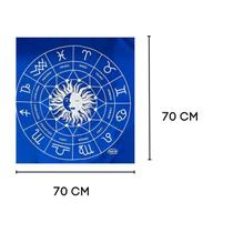 Toalha Jogo De Cartas Zodíaco 70 X 70 Cm ul