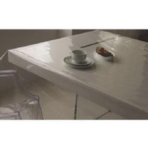 Toalha Laminada Transparente 1,40 X 50 Metros Pvc Impermeável Rolo Para Revenda