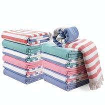 Toalha LANE LINEN, pacote com 12 unidades, tamanho grande, 99 x 180 cm, secagem rápida Toalha LANE LINEN, pacote com 12 unidades, tamanho grande, 99 x 180 cm, secagem rápida