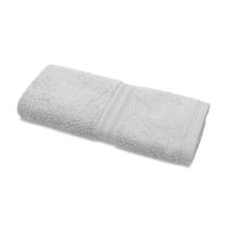 Toalha Lavabo Platine Fio Egipcio 30cm x 50cm Prata Bouton