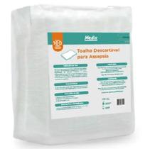 Toalha Lenço Para Banho No Leito Compressa Medix C/100 Un Toalha Lenço Para Banho No Leito Compressa Medix C/100 Un