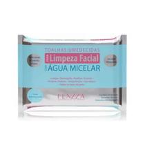 Toalha Lenço Umedecido Demaquilante Água Micelar 25 Toalhas 18x12cm