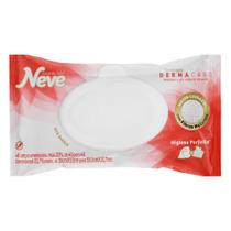 toalha lenço umedecido neve toque de seda dermacare com aloe vera multiuso 48unid