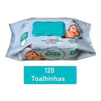 Toalha / Lenços Umedecidos 120 Unidades - Marigold Baby