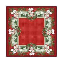 Toalha Lepper De Mesa Quadrada 036904 Natal/Papai Noel