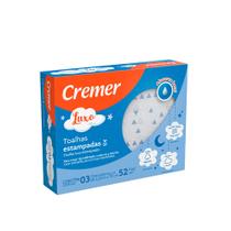Toalha Luxo Estampada Masc Cremer pacote com 3 unidades