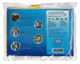 Toalha Mágica Original Azul Ziplock 75x20cm Super Absorvente