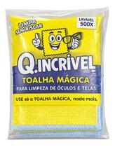 Toalha Mágica Para Limpeza De Óculos E Telas Q.incrível Toalha Mágica Para Limpeza De Óculos E Telas Q.incrível