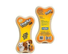 Toalha Mágica Pet Seca Cachorro Gato Super Absorvente - fixxar