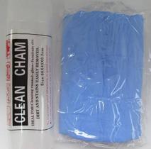 Toalha Magica Super Absorvente com Estojo Plástico 66x43cm Azul