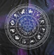 Toalha Mandala Astrológica - Mandala Esotérica