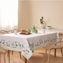 toalha mesa casa com casa retangular 8 lugares natural sublime