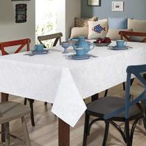 Toalha Mesa Edite Dohler 1,60 x 2,50 m Retangular 8 Lugares