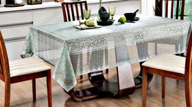 Toalha Mesa Em Renda Retangular Colorida 1,5mx2,20mt Retrô