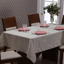 Toalha Mesa Jacquard Retangular 1,40X1,50m Palha Premium Toalha Mesa Jacquard Retangular 1,40X1,50m Palha Premium