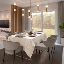 Toalha mesa limpa fácil retangular 6 lugares magnum bege Toalha mesa limpa fácil retangular 6 lugares magnum bege