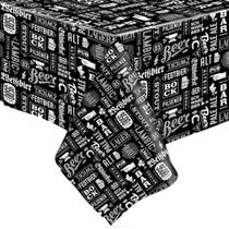 Toalha Mesa Plástica Térmica Boteco 6 a 8 lugares 2,00