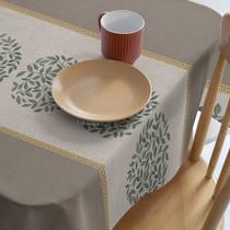 Toalha Mesa Plástica Térmica Grega 4 e 6 Lugares 1,60