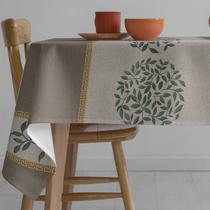 Toalha Mesa Plástica Térmica Grega 6 e 8 Lugares 2,20 Toalha Mesa Plástica Térmica Grega 6 e 8 Lugares 2,20